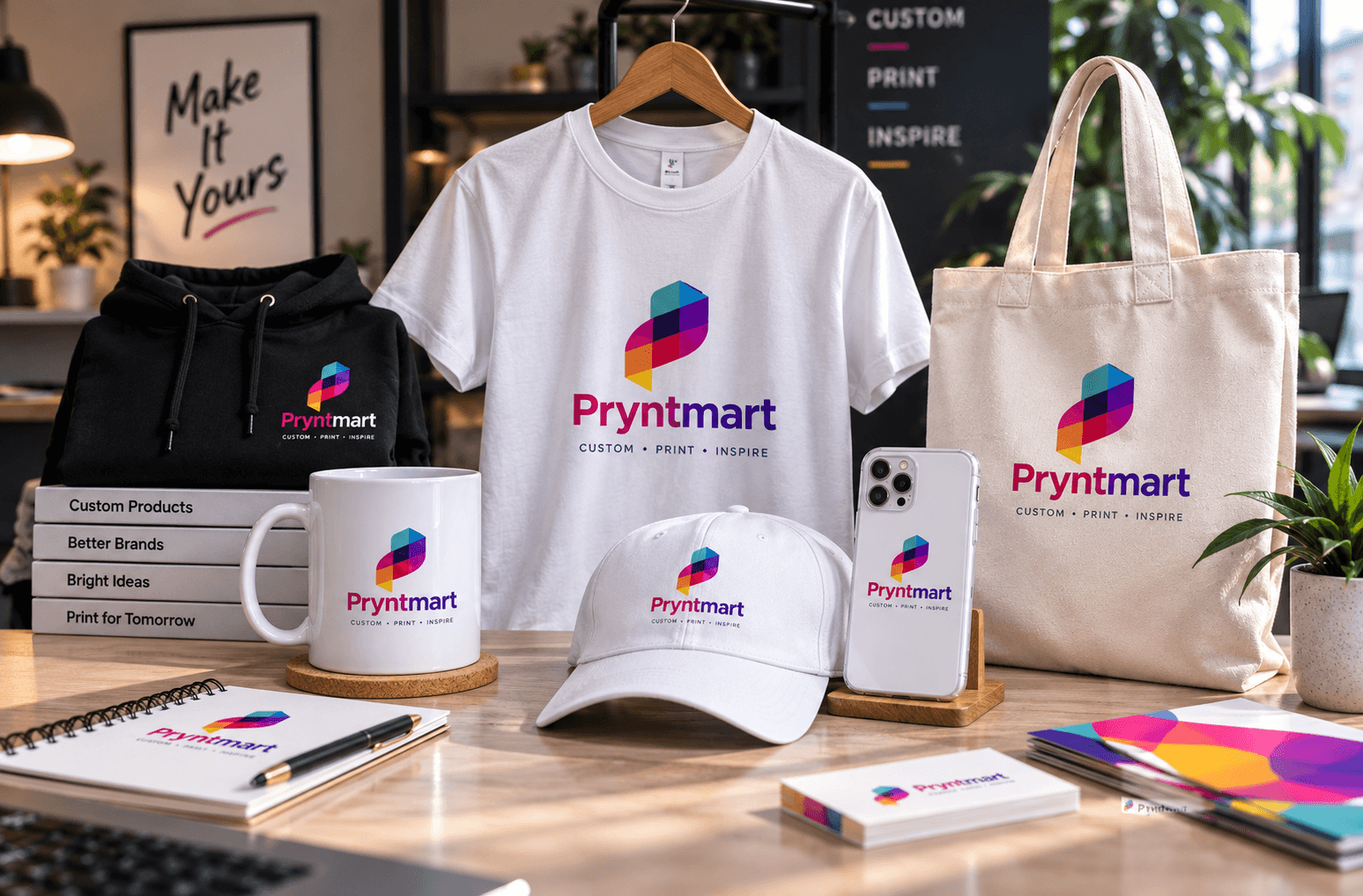 Custom printed products